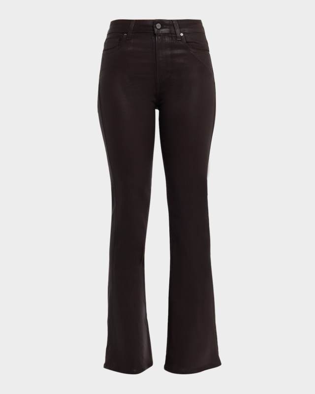 Laurel Canyon High-Rise Coated Jeans